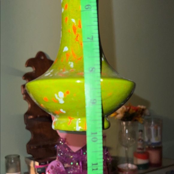 MCM Vibrant Green Decorative Vase - Picture 5 of 7